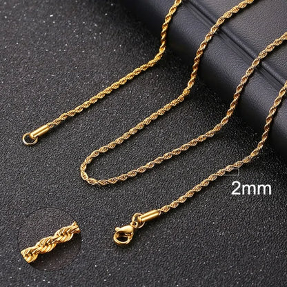 Unisex Cuban Chain Necklace